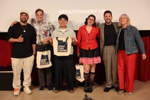 Photo of Artist Foundry Pitch Competition Winners and Judges